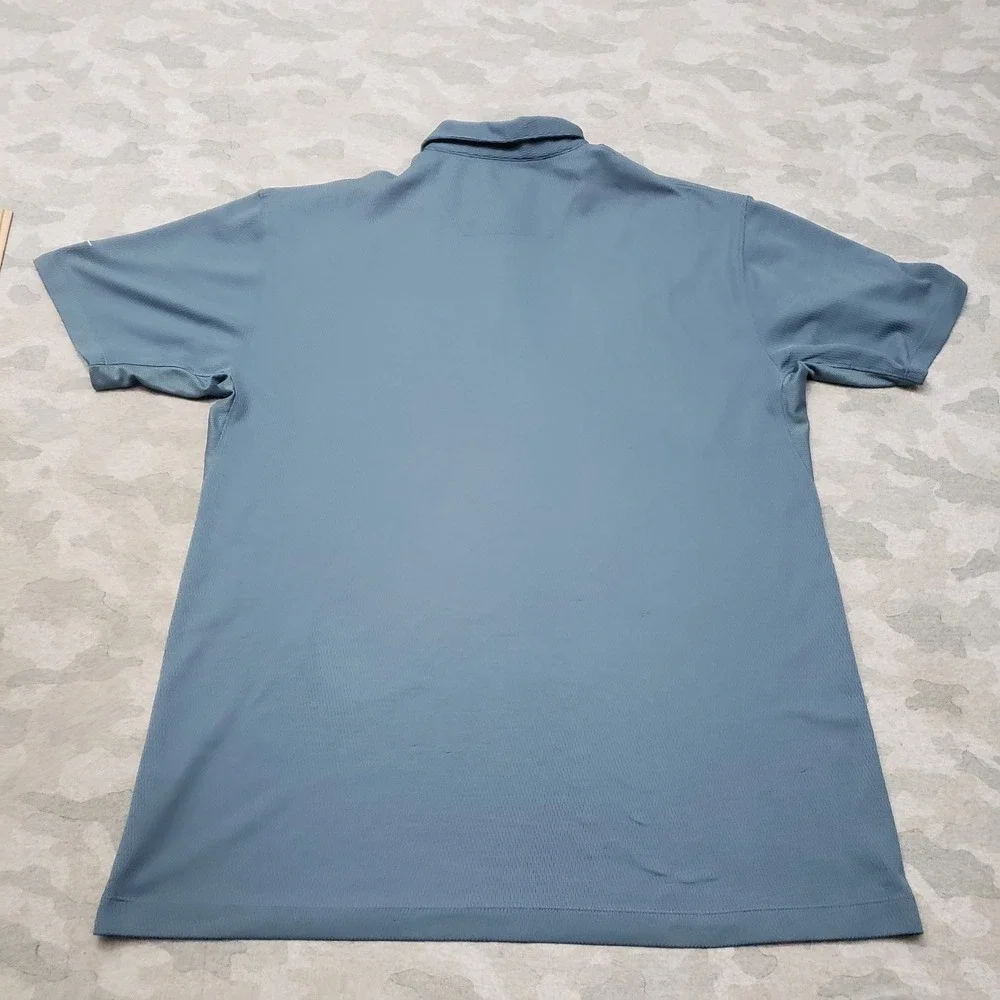 Nike Golf Polo Shirt Mens XXL Blue Short Sleeve Casual Outdoors Athleisure